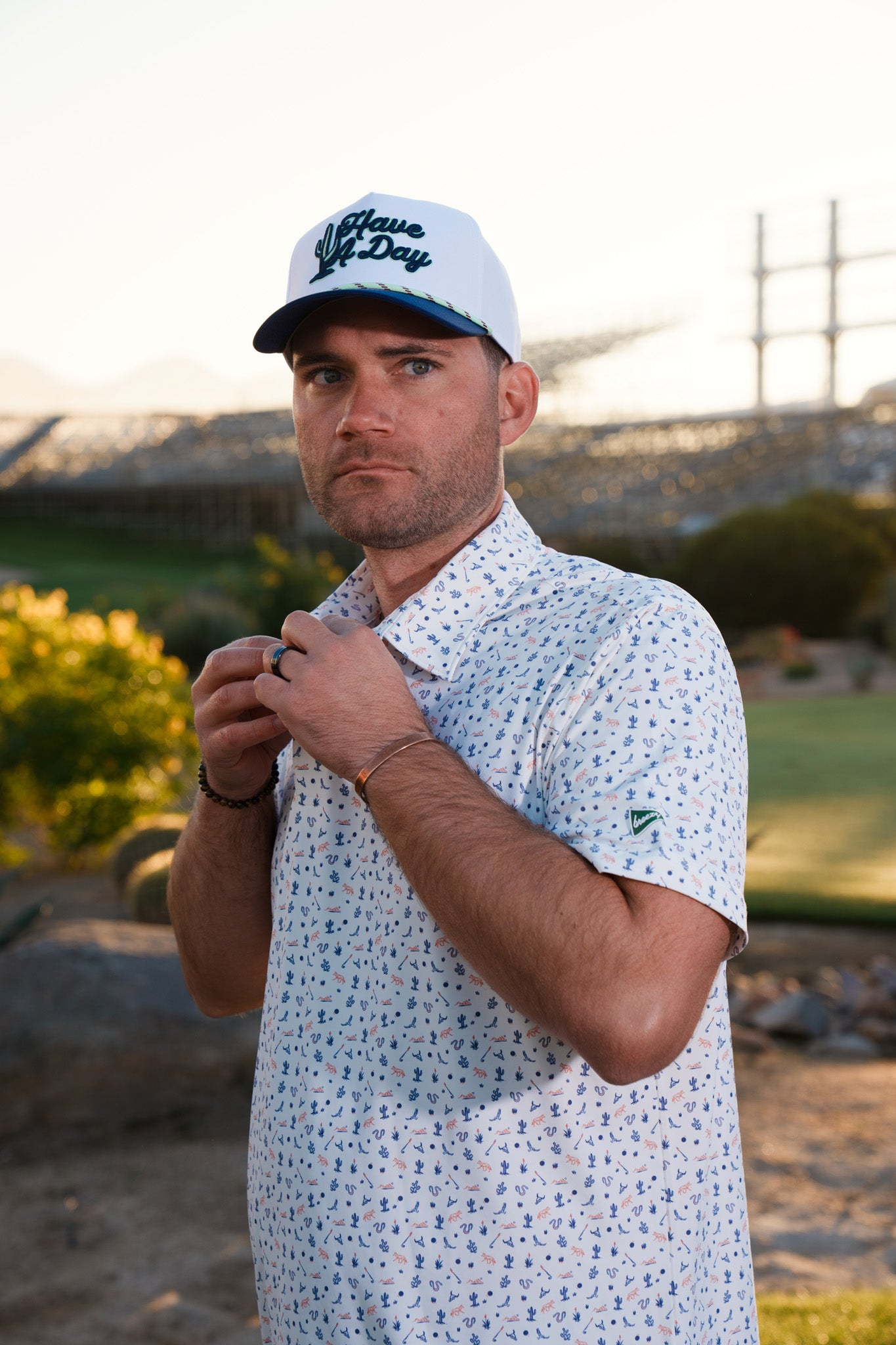 WM Phoenix Open x Breezy Locals Only Polo | Breezy Golf | Performance Golf Apparel