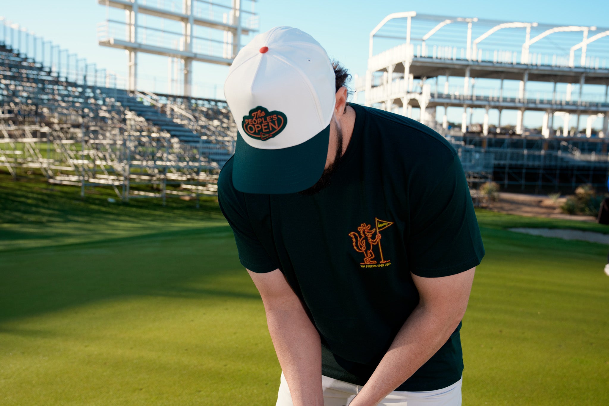 WM Phoenix Open x Breezy People's Open 24/7 Performance Hat | Breezy Golf | Performance Golf Apparel
