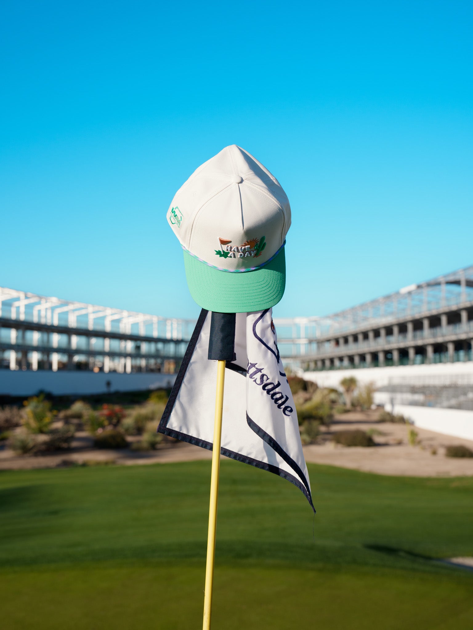 WM Phoenix Open x Breezy Heat Check Have A Day Rope Hat | Breezy Golf | Performance Golf Apparel