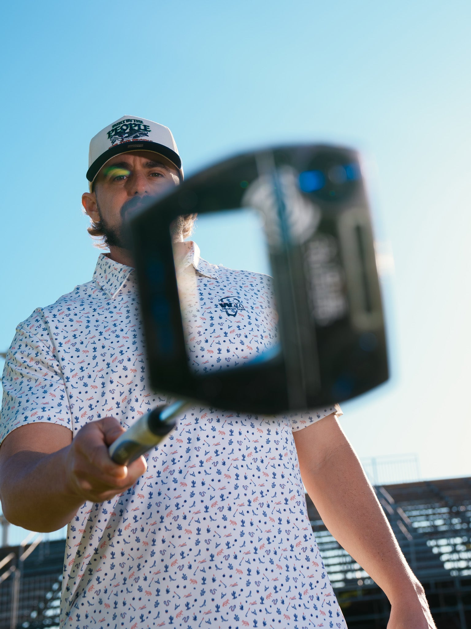 WM Phoenix Open x Breezy Locals Only Polo | Breezy Golf | Performance Golf Apparel