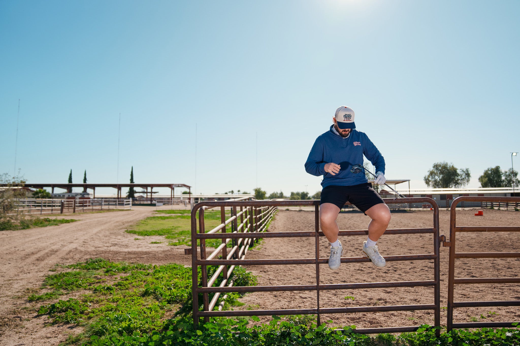 WM Phoenix Open x Breezy Built By The People Contrast Hat | Breezy Golf | Performance Golf Apparel