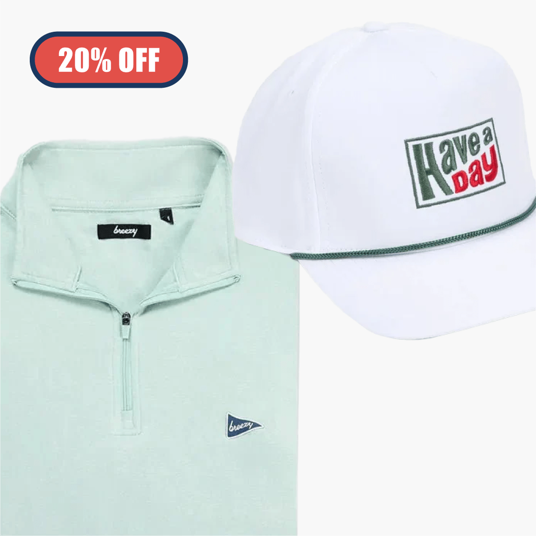 The Gamechanger Q-Zip Bundle | Breezy Golf | Performance Golf Apparel