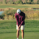 The Homecoming Rope Hat Maroon - Breezy Golf