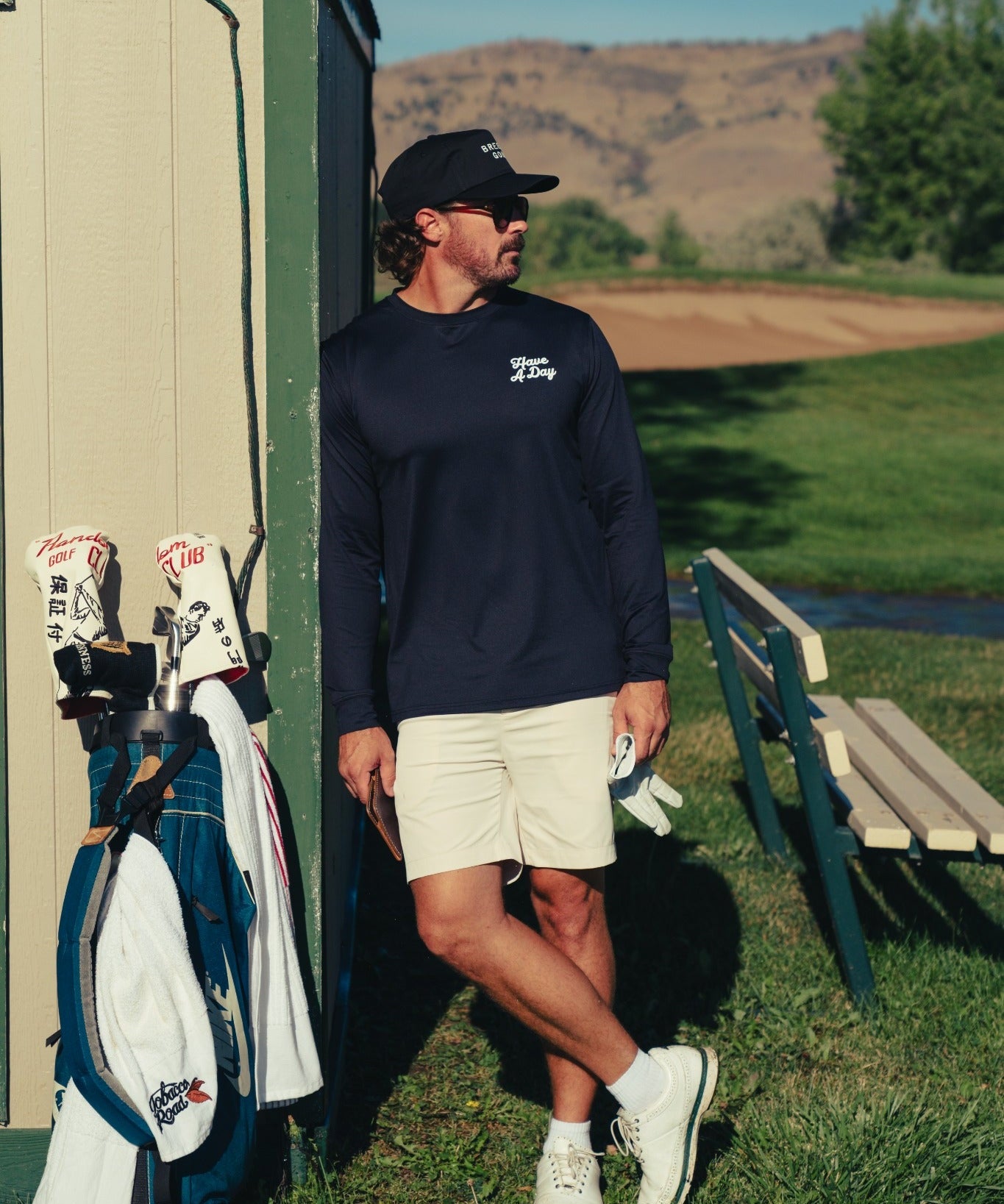 Range Long Sleeve Black - Breezy Golf
