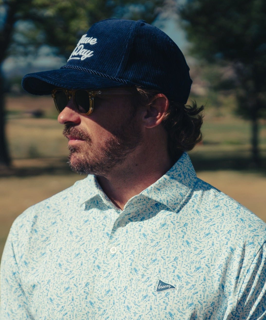The Duh Nuh Nuh Polo - Breezy Golf