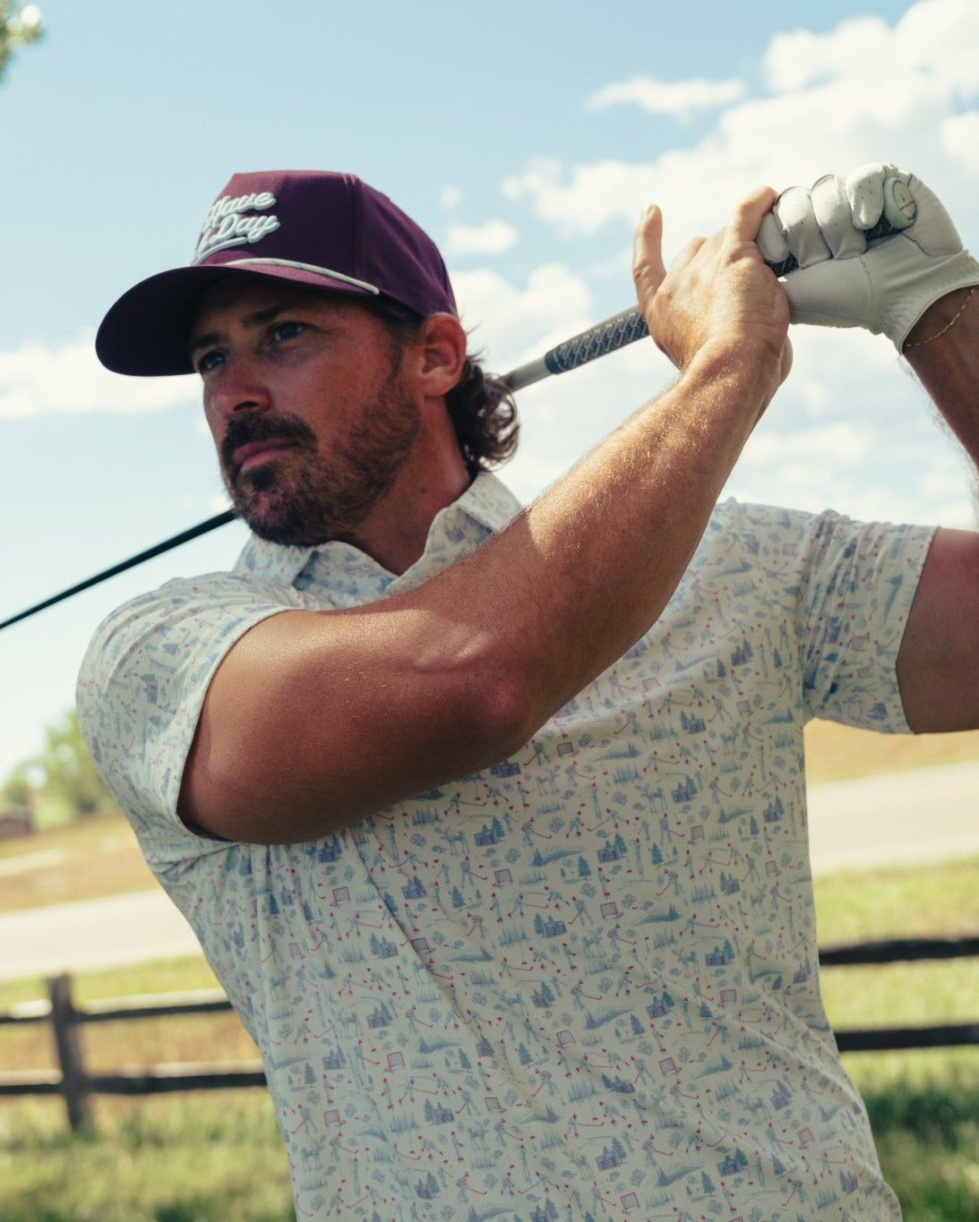The Stick and Puck Polo - Breezy Golf
