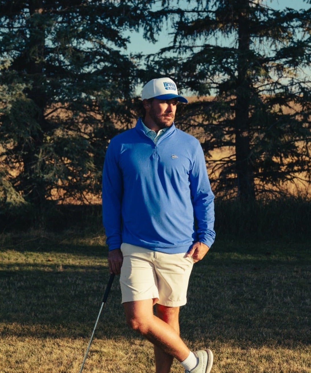 The Homecoming Rope Hat Blue - Breezy Golf