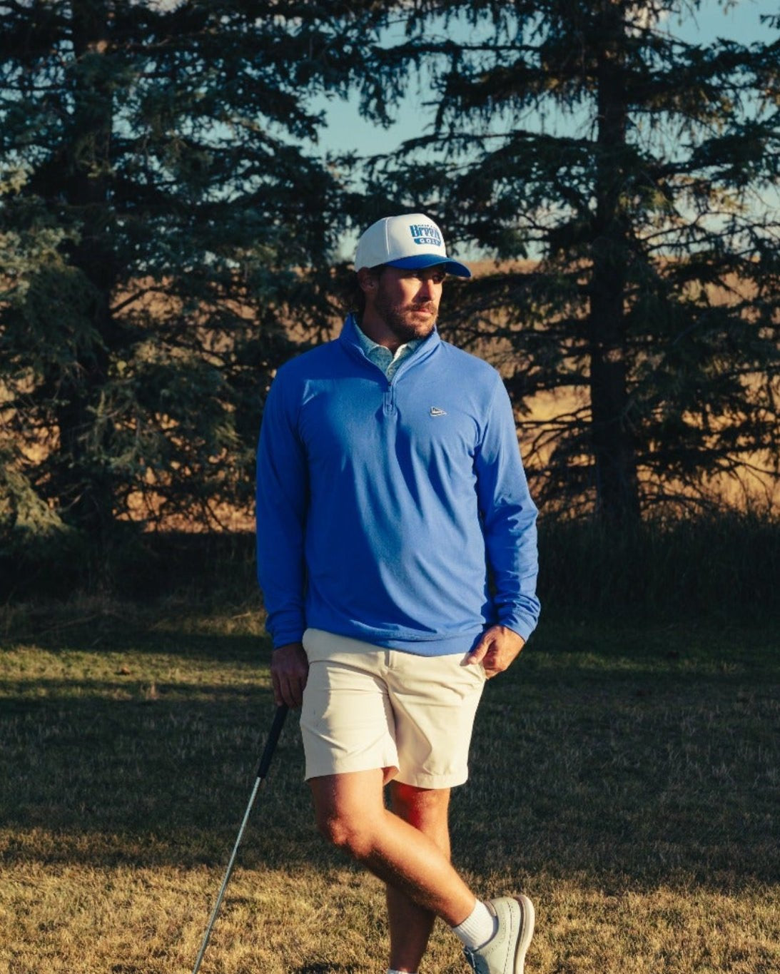 The Homecoming Rope Hat Blue - Breezy Golf