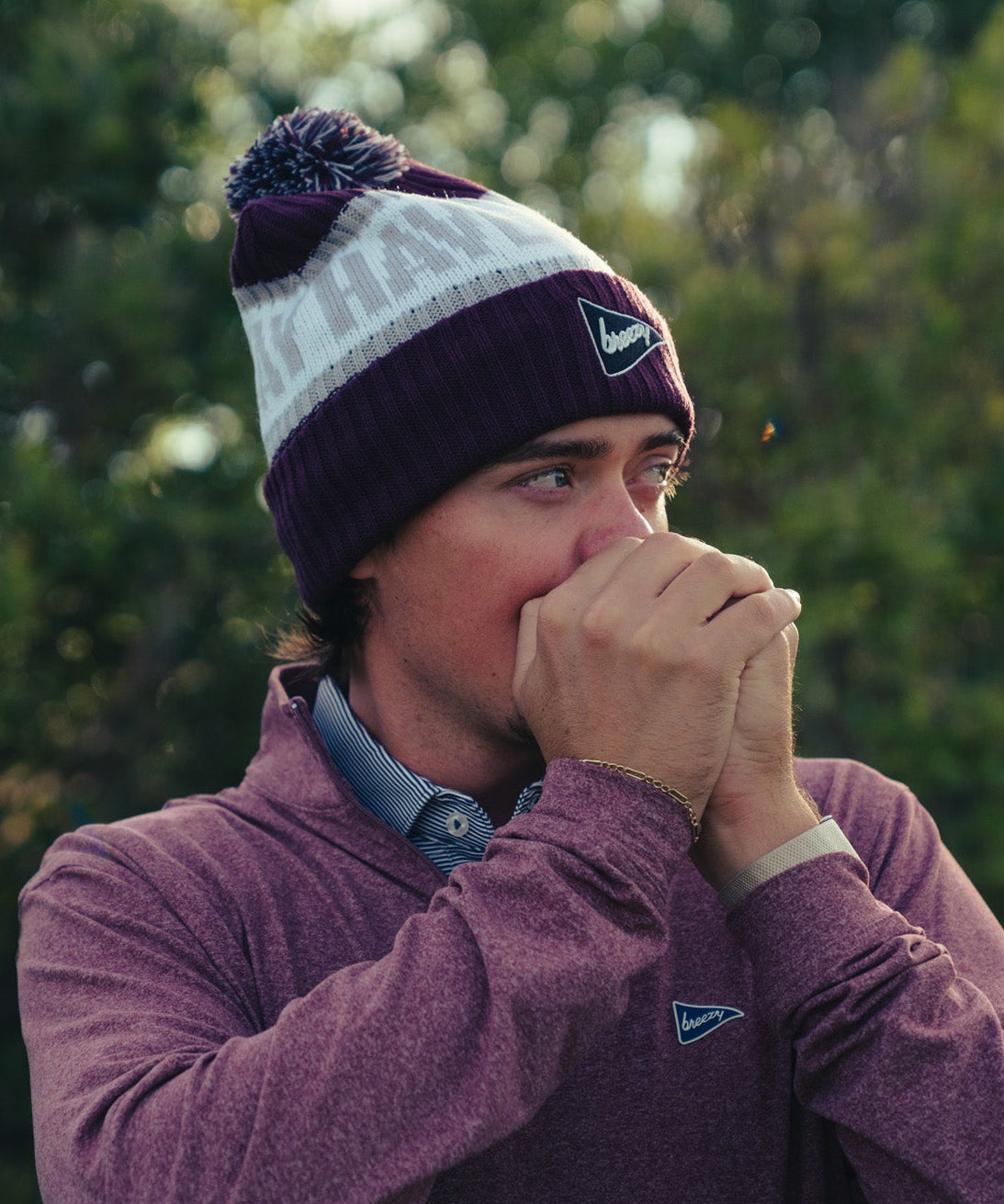 The Gimme Quarter-Zip Clay