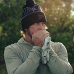 Pom Beanie Black - Breezy Golf