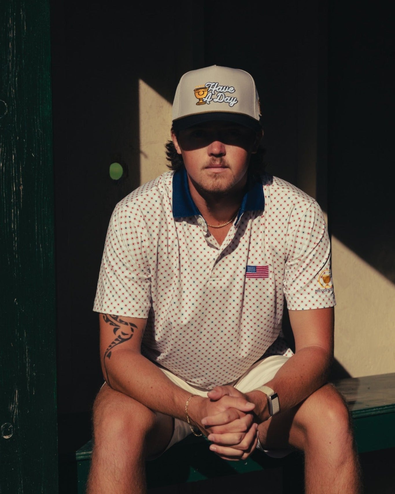 Have A Trophy Day Rope Hat Black - Breezy Golf