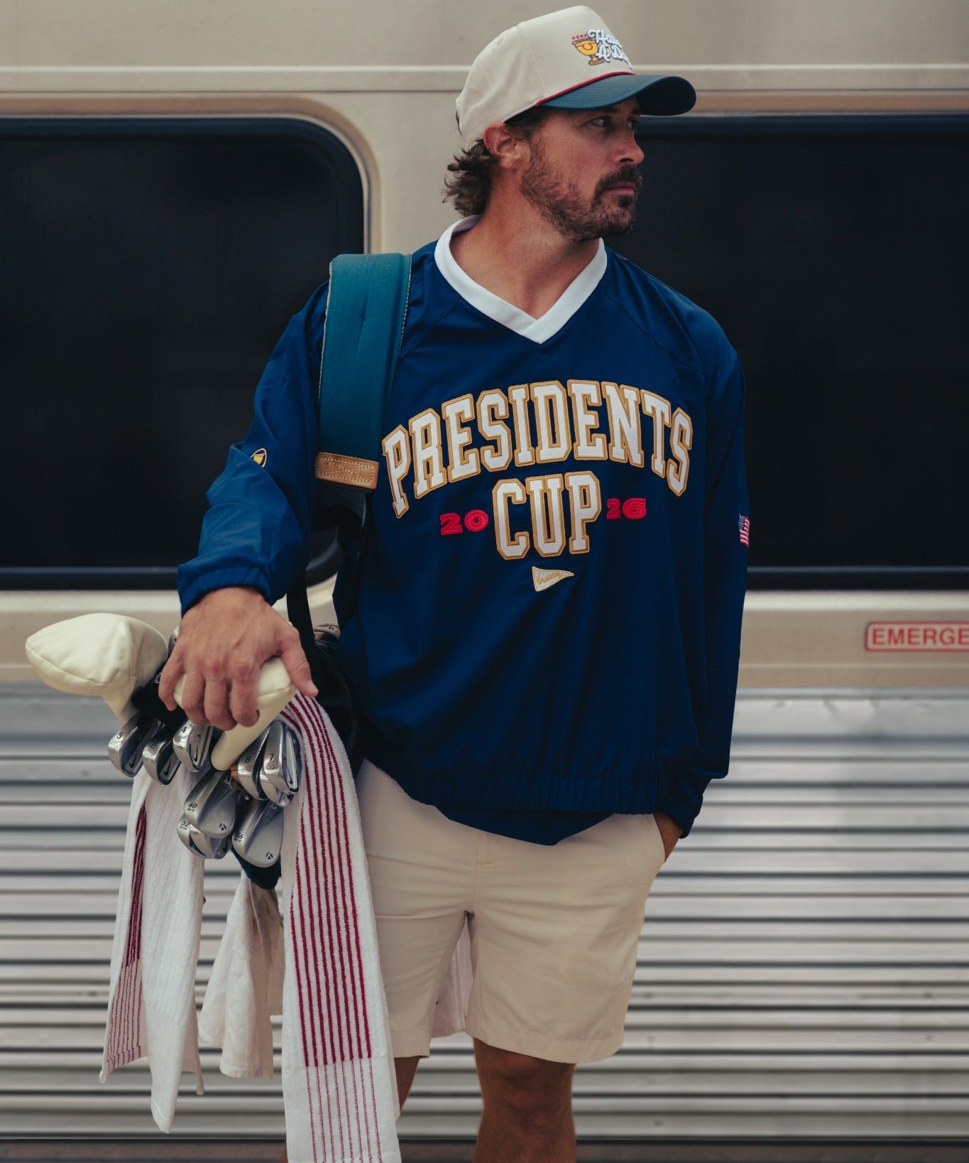 The Breezy Team USA Windbreaker - Breezy Golf