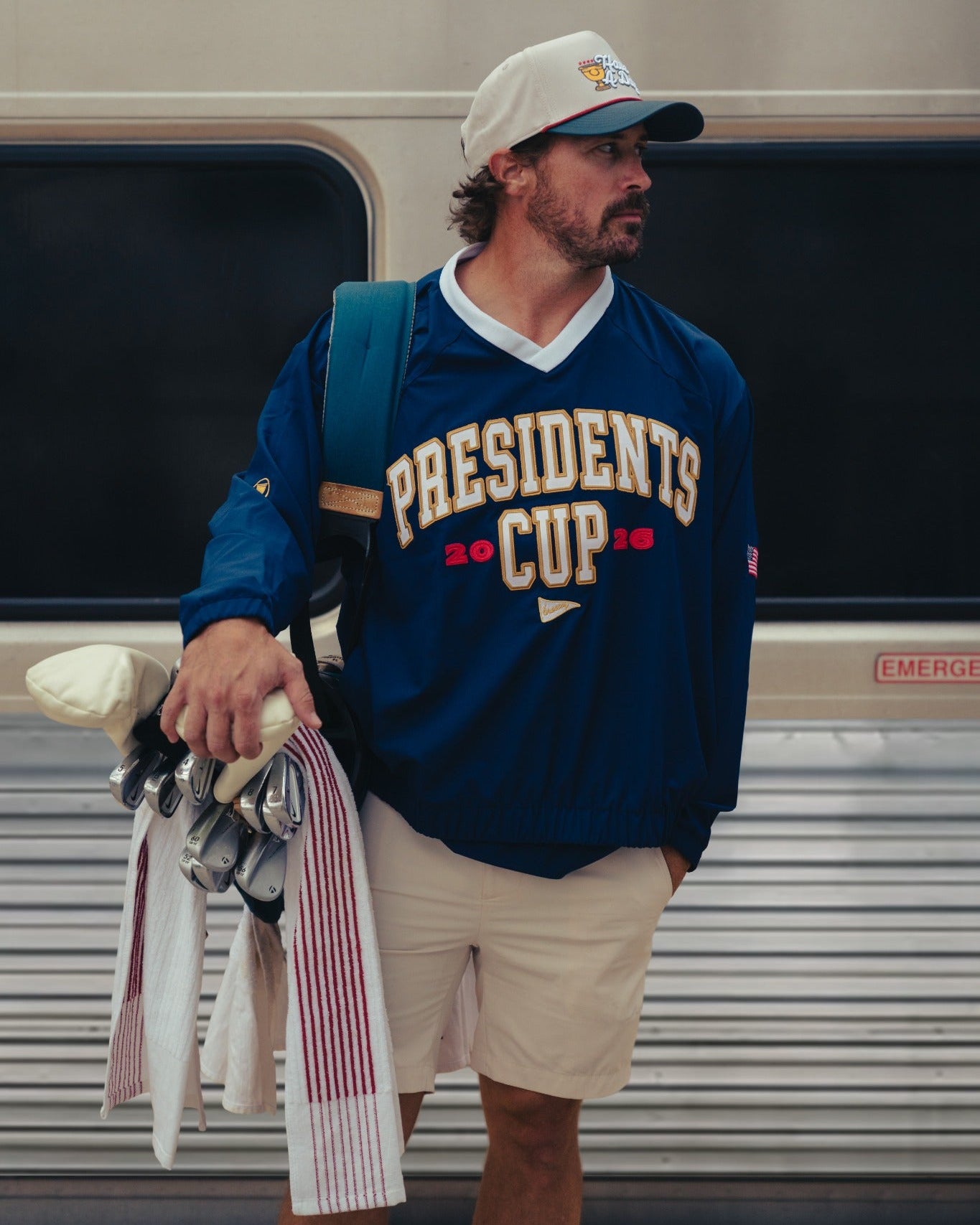 The Breezy Team USA Windbreaker - Breezy Golf