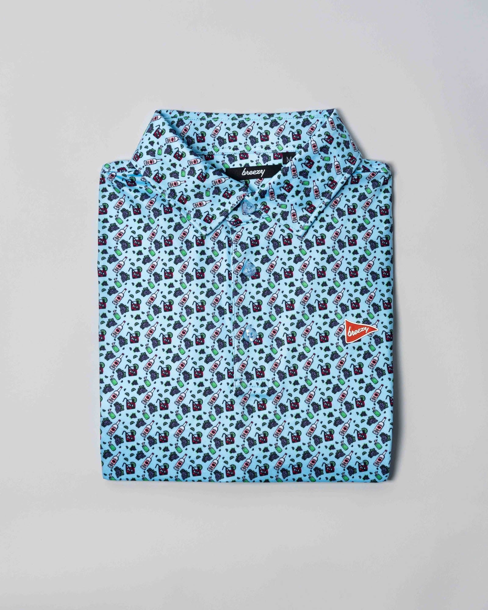 The Double Transfusion Polo - Breezy Golf