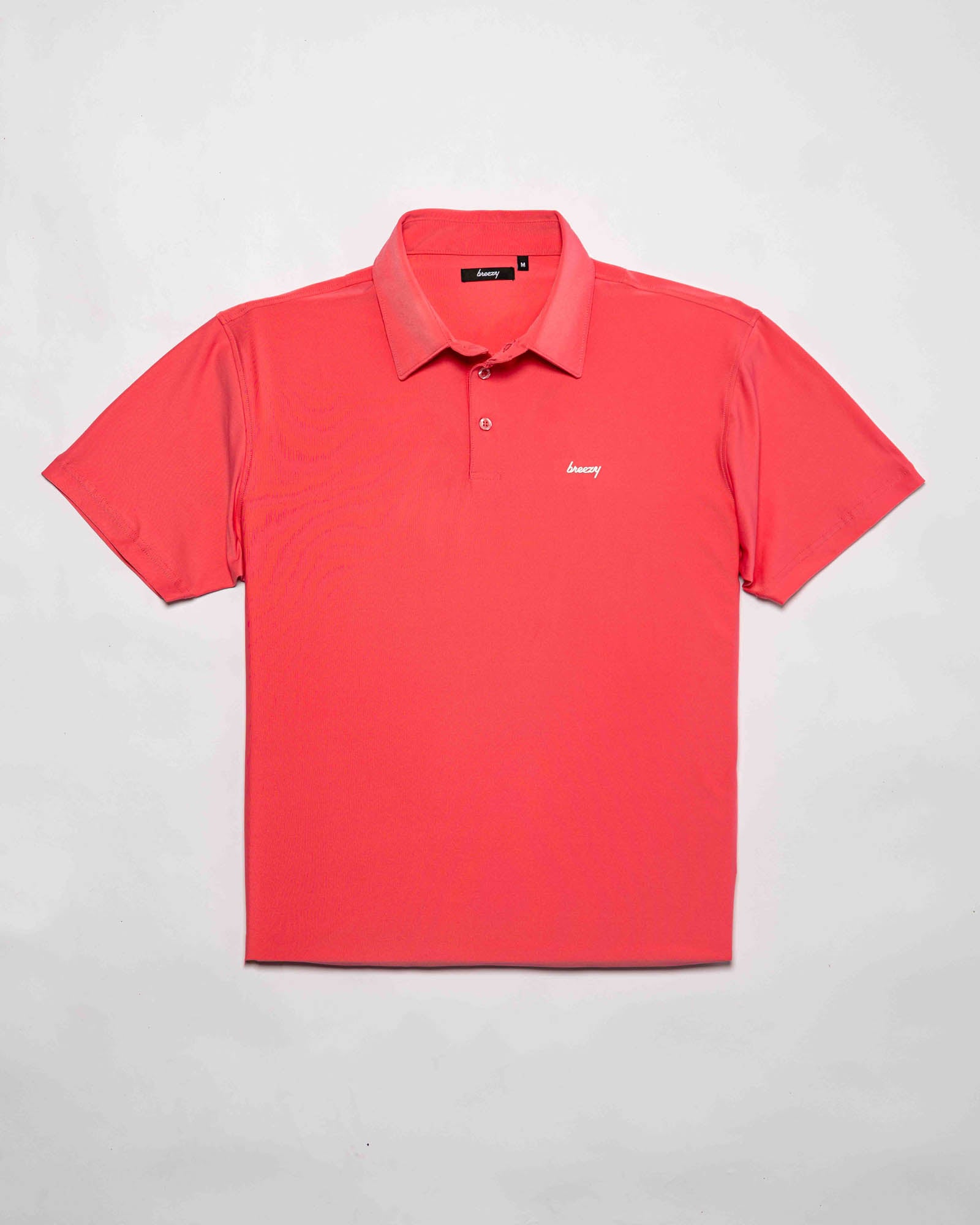 The Coral Red Polo - Breezy Golf