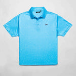 The Sky Blue Splatter Polo - Breezy Golf