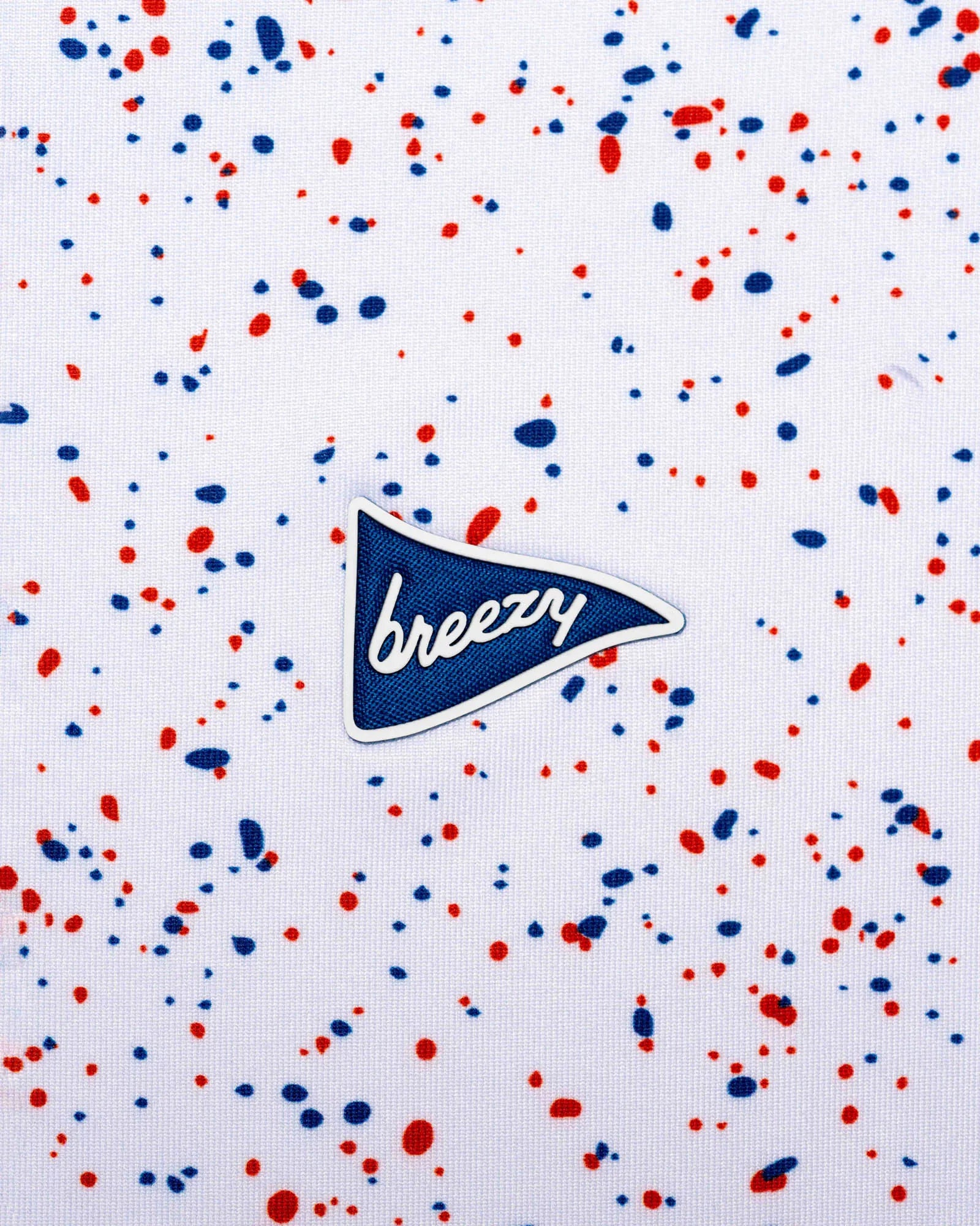The USA Splatter Polo - Breezy Golf