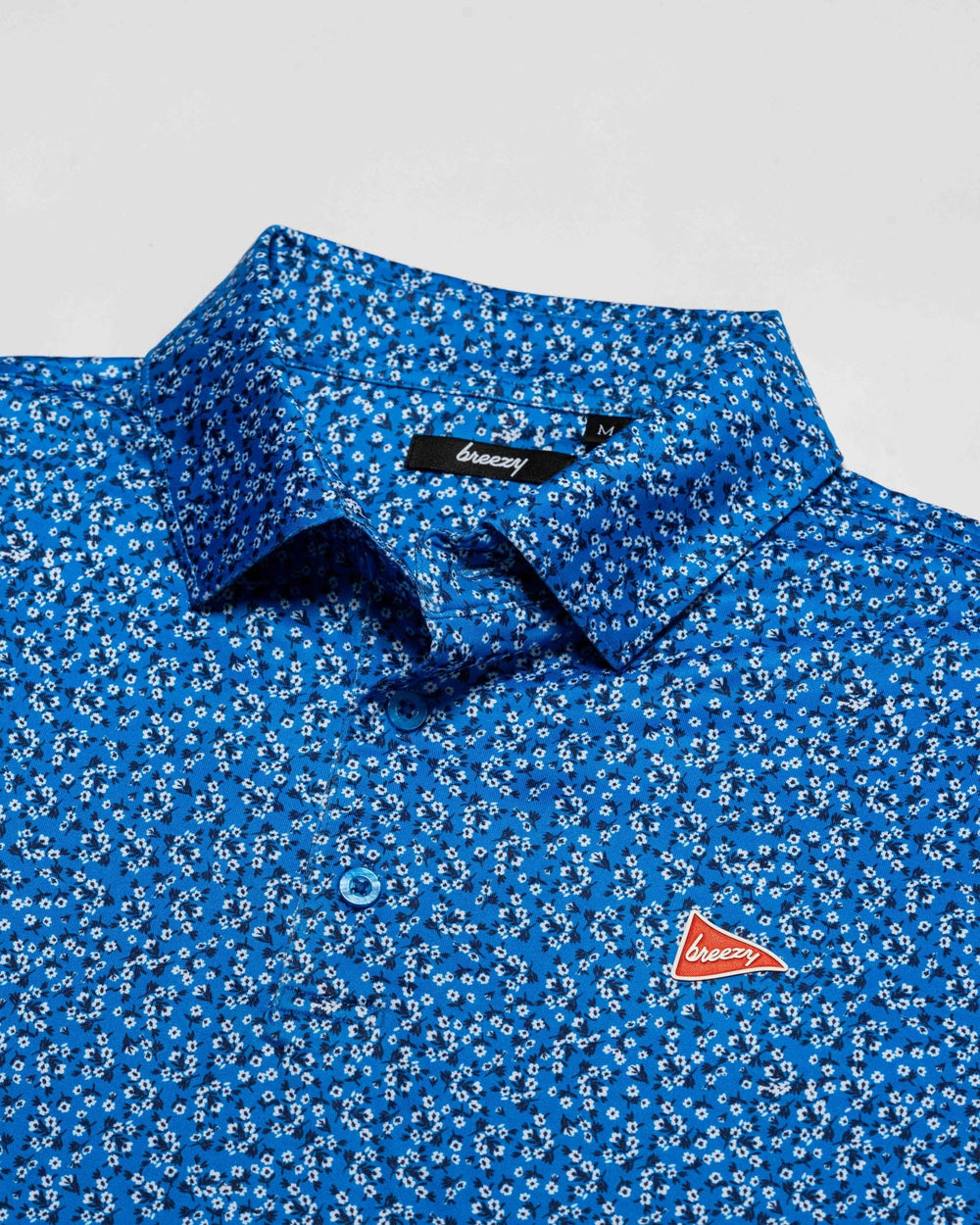 Trotter Street Kids Boys Blue Golf Hole in One Polo Shirt