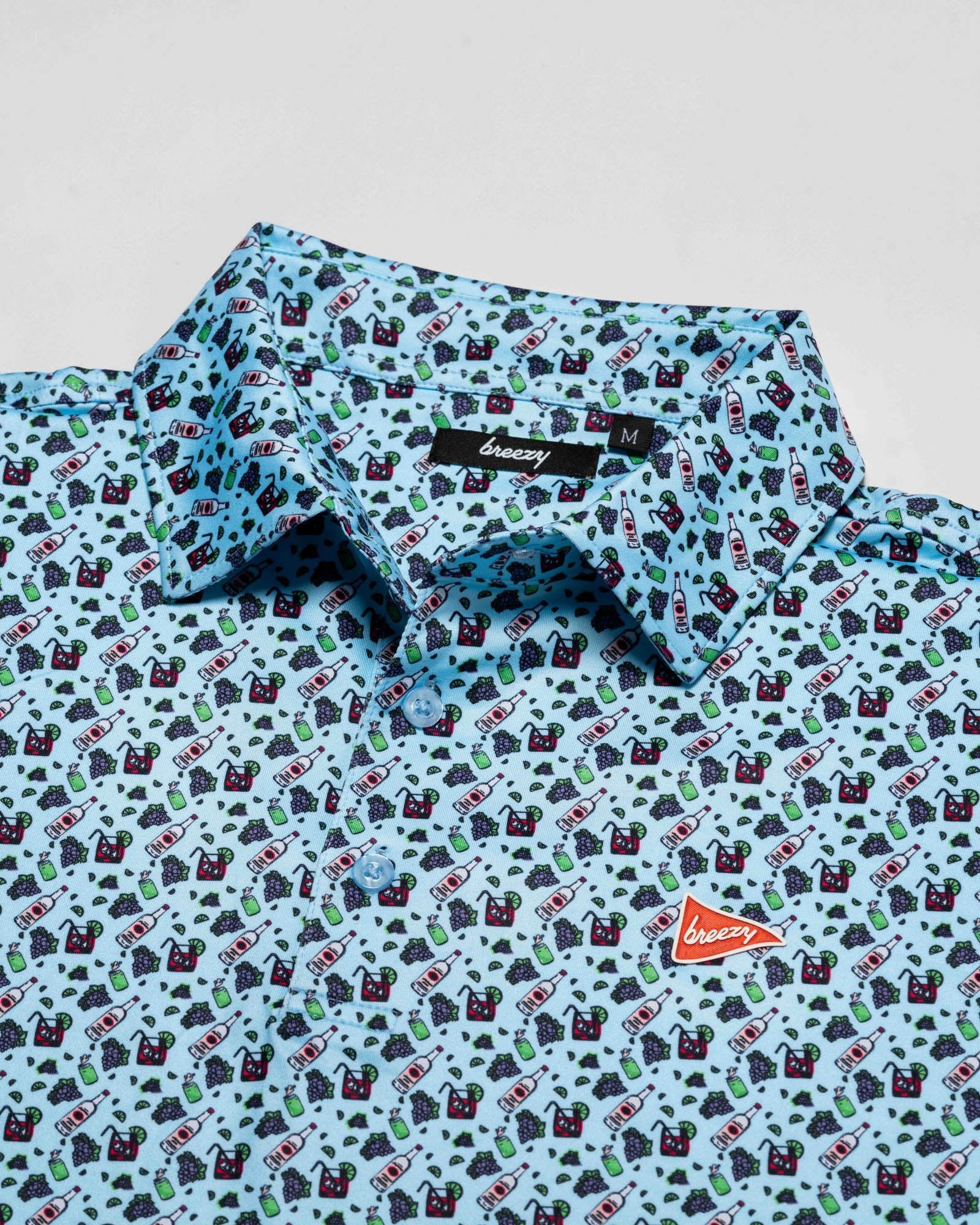 The Double Transfusion Polo - Breezy Golf