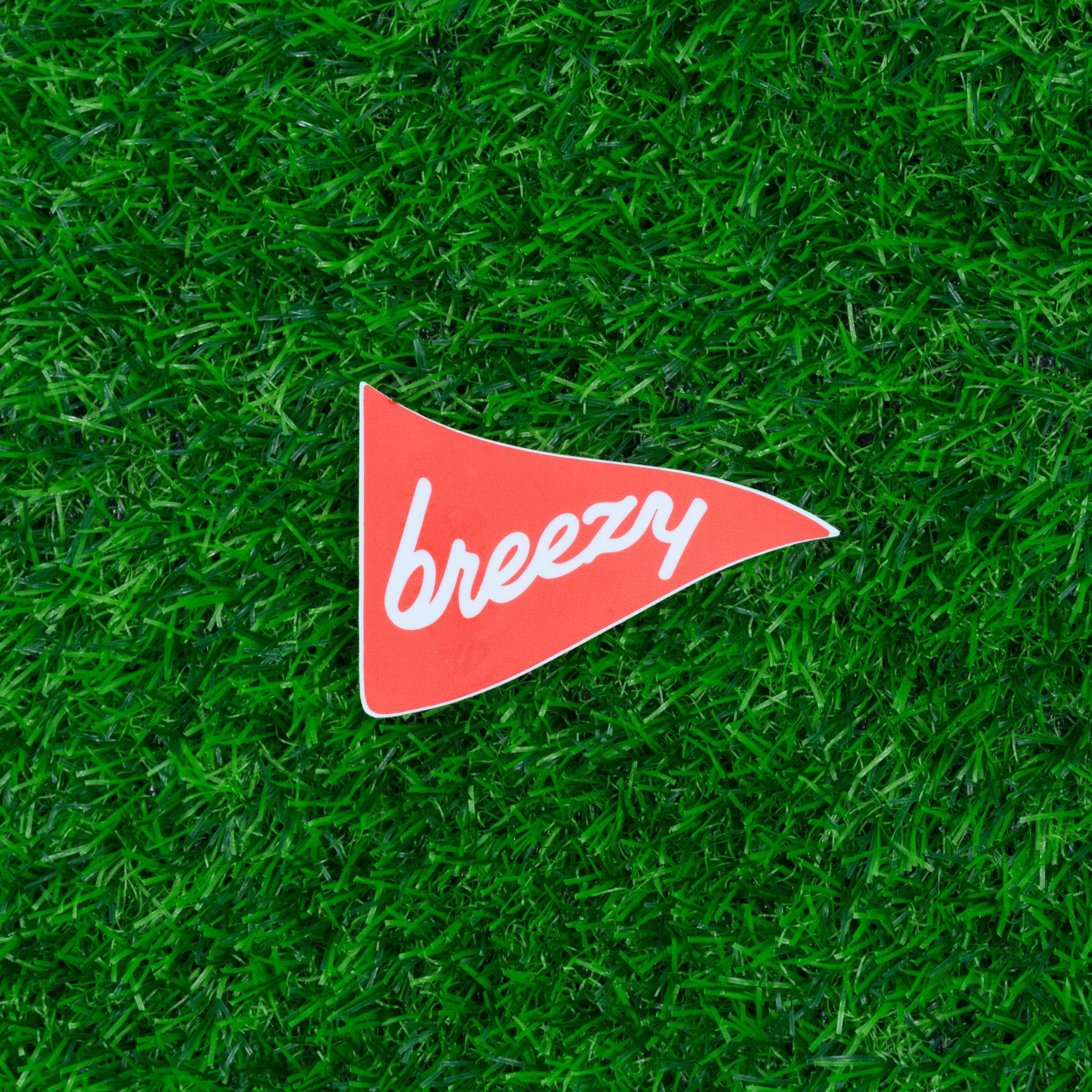 Breezy Flag Sticker - Breezy Golf