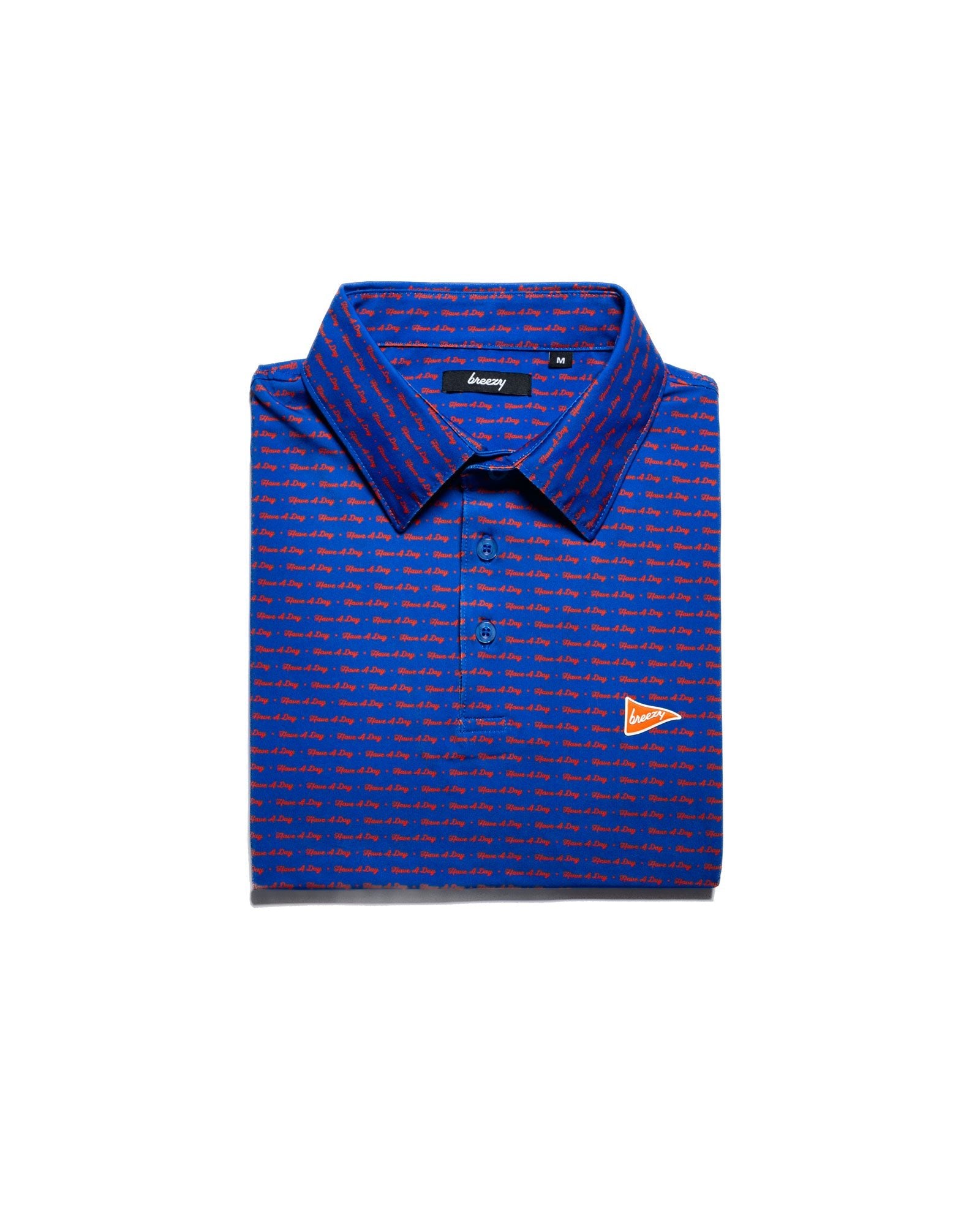 Blue and orange polo best sale