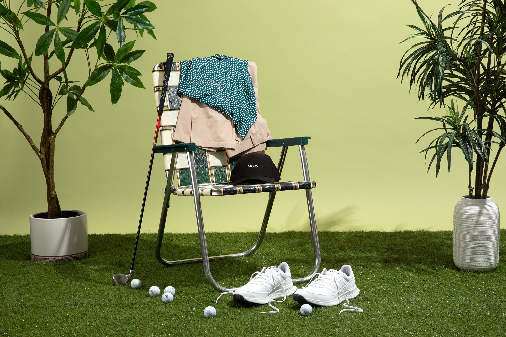 The Breezy Script Perforated Hat