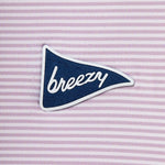 The Petal Stripe Polo - Breezy Golf