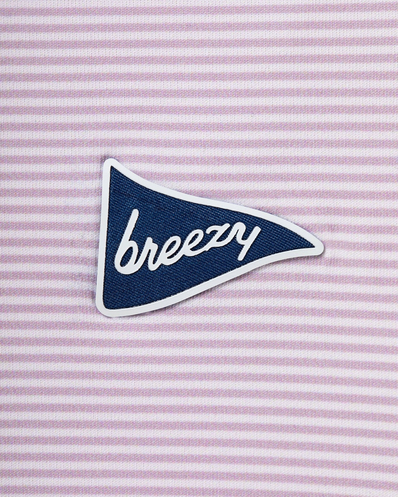 The Petal Stripe Polo - Breezy Golf