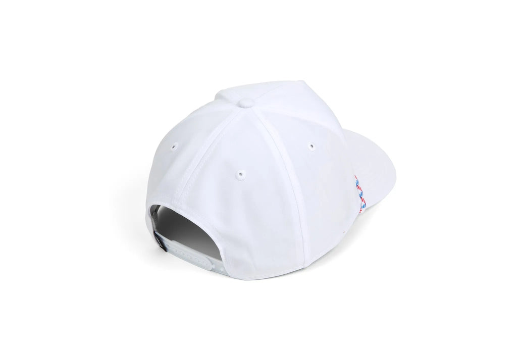 Breezy Flag White Rope Hat | Breezy Golf