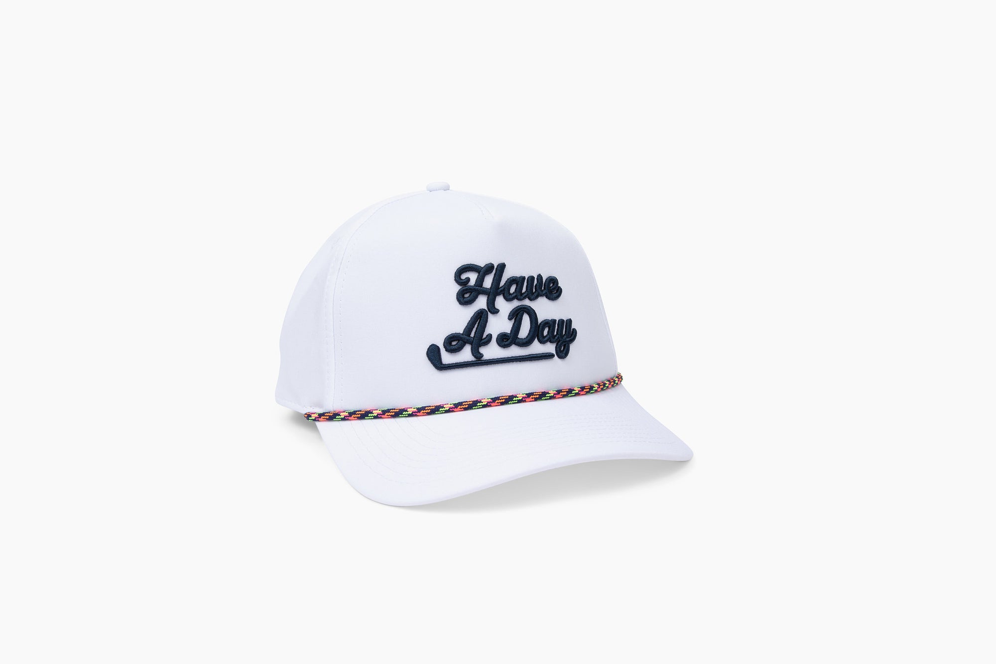Have A Day Neon Rope Hat