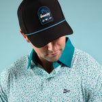 The FP Swing Black Performance Hat - Breezy Golf
