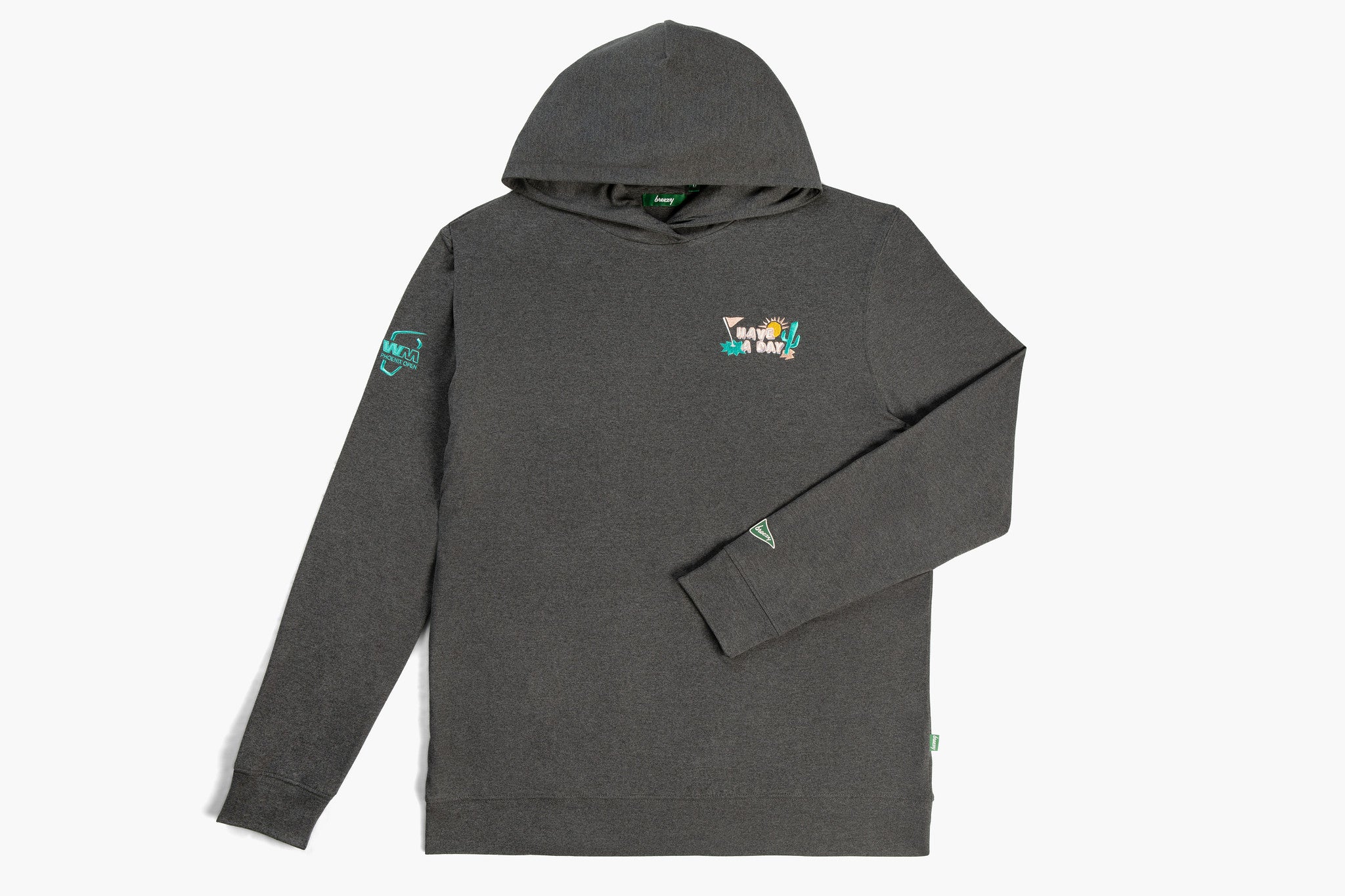 WM Phoenix Open x Breezy Black Gimme Hoodie | Breezy Golf | Performance Golf Apparel