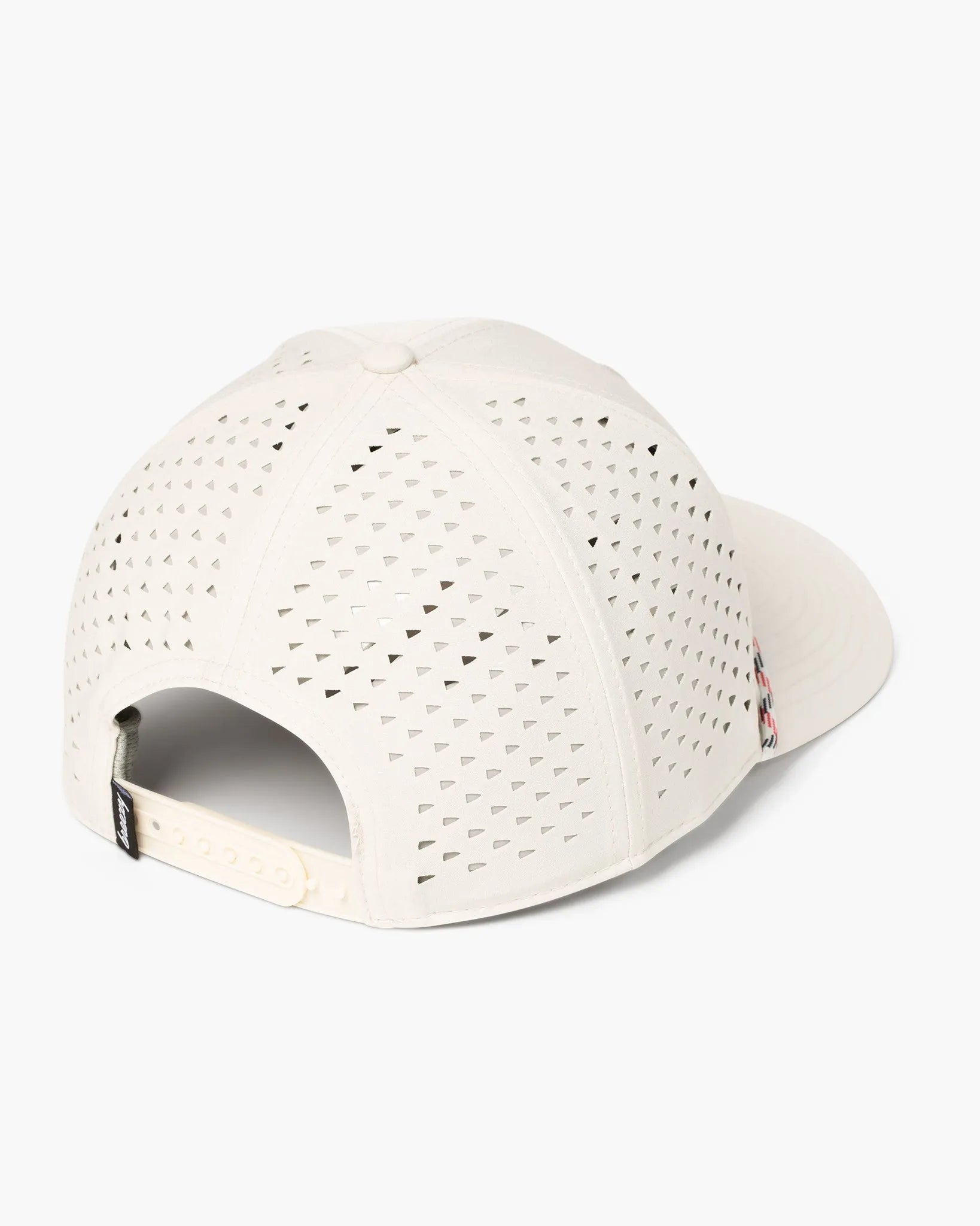 Perforated Performance Grey Patch Rope Hat - Breezy Golf