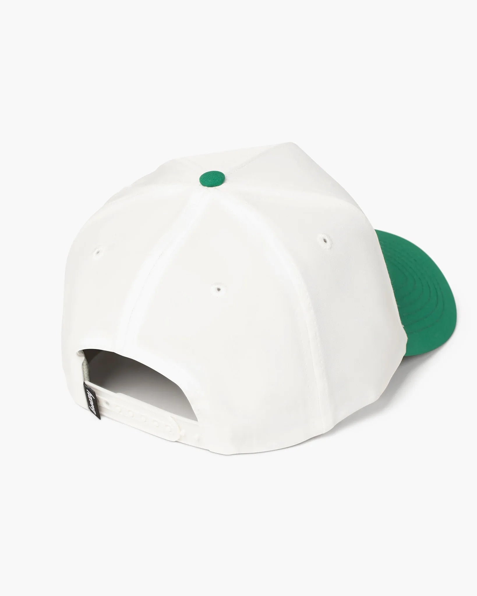 Hero Logo Green & Red Contrast Hat | Breezy Golf | Performance Golf Apparel