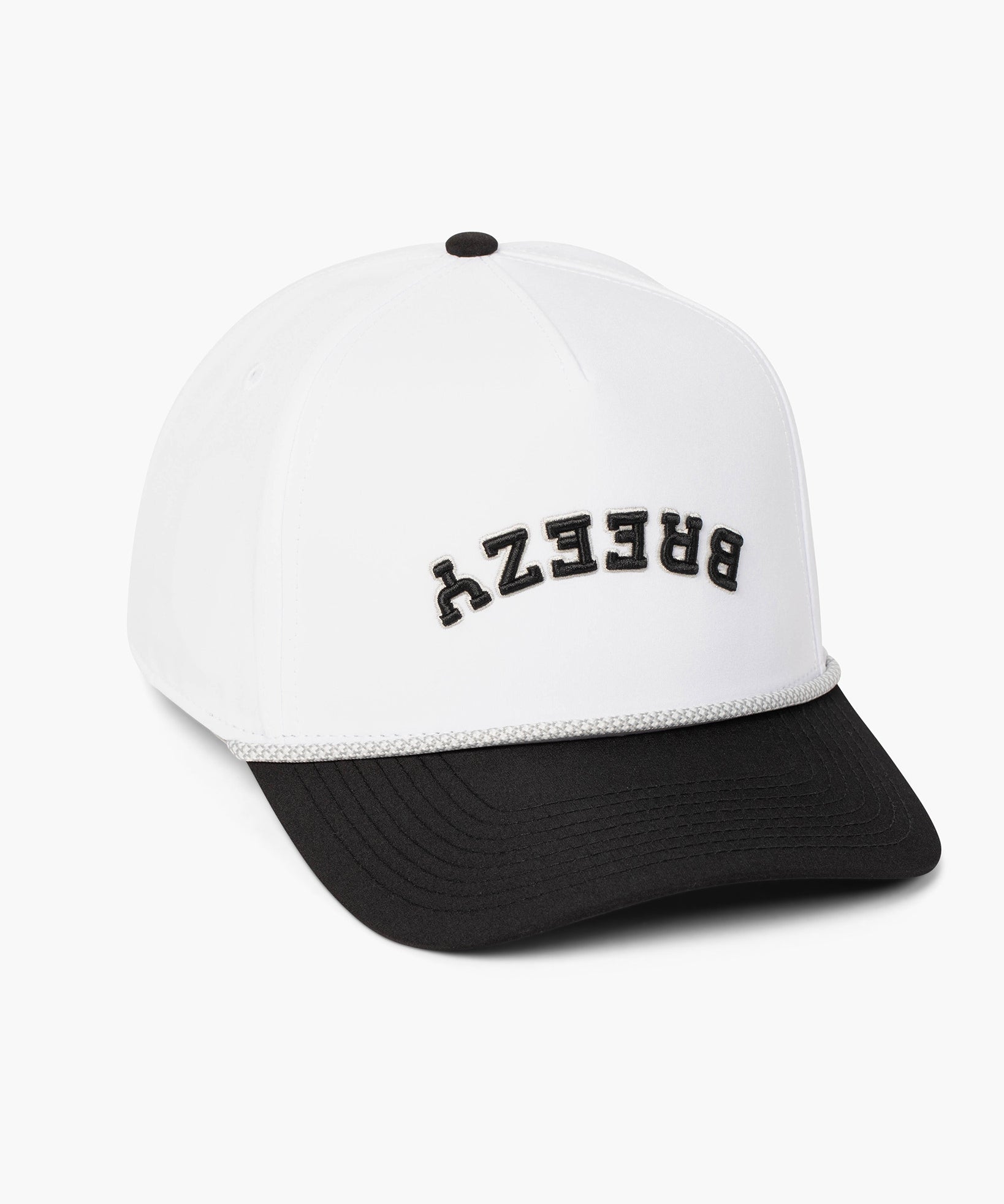 Flipped Breezy Rope Hat Black - Breezy Golf