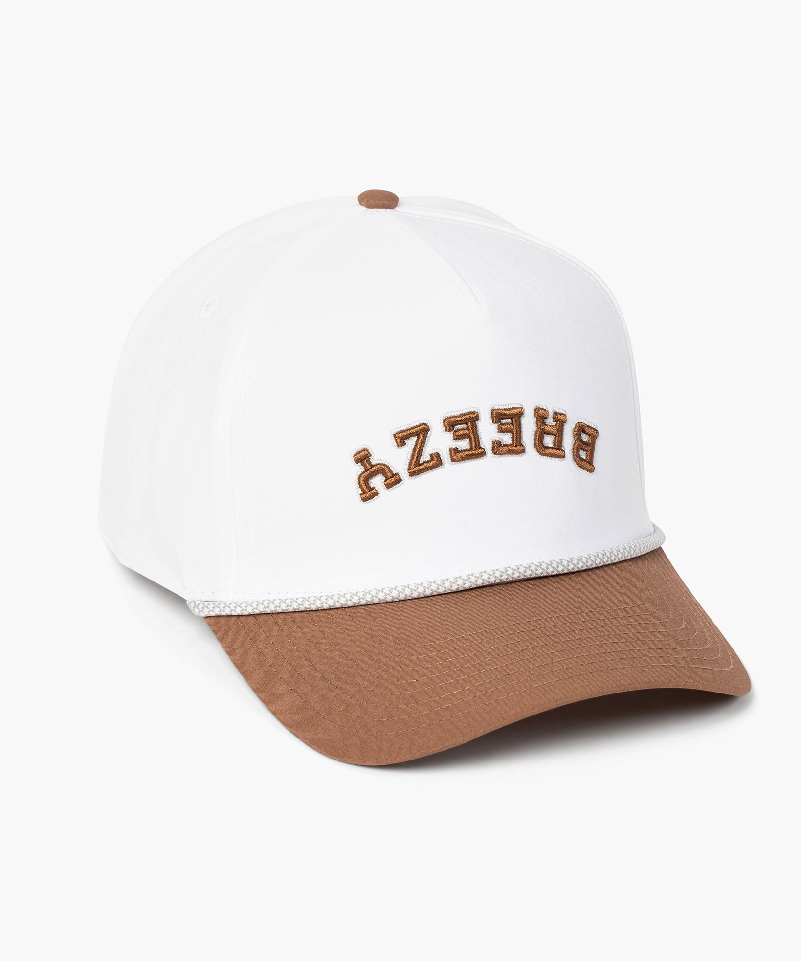 Flipped Breezy Rope Hat Caramel - Breezy Golf