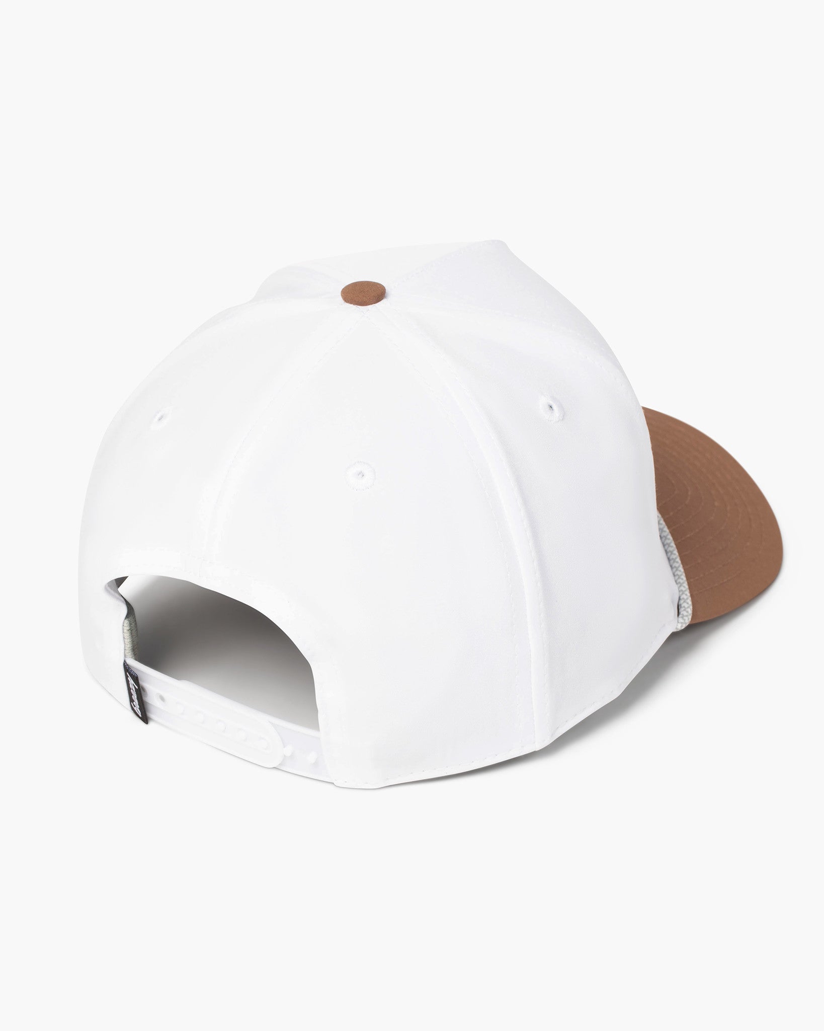 Flipped Breezy Rope Hat Caramel | Breezy Golf | Performance Golf Apparel