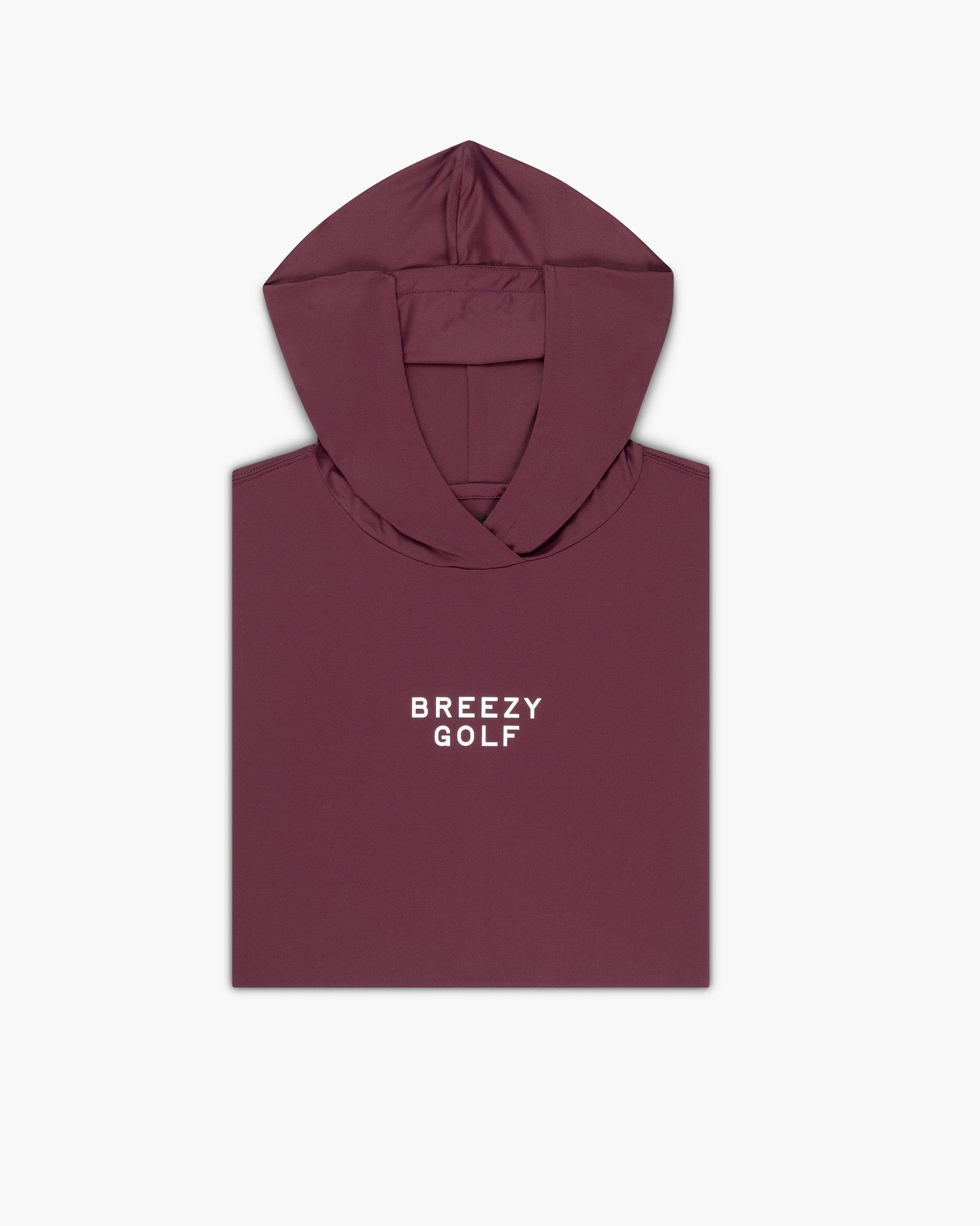 Range Hoodie Maroon - Breezy Golf