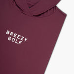Range Hoodie Maroon - Breezy Golf