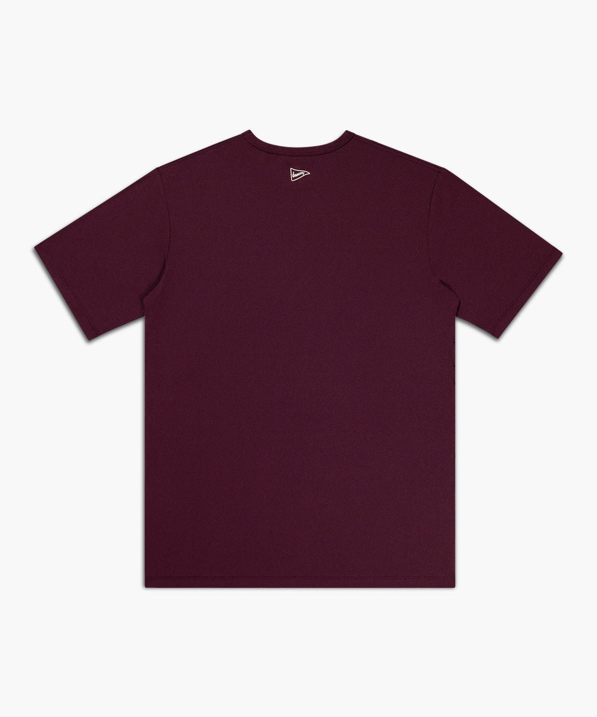 The Everyday Tee Maroon - Breezy Golf