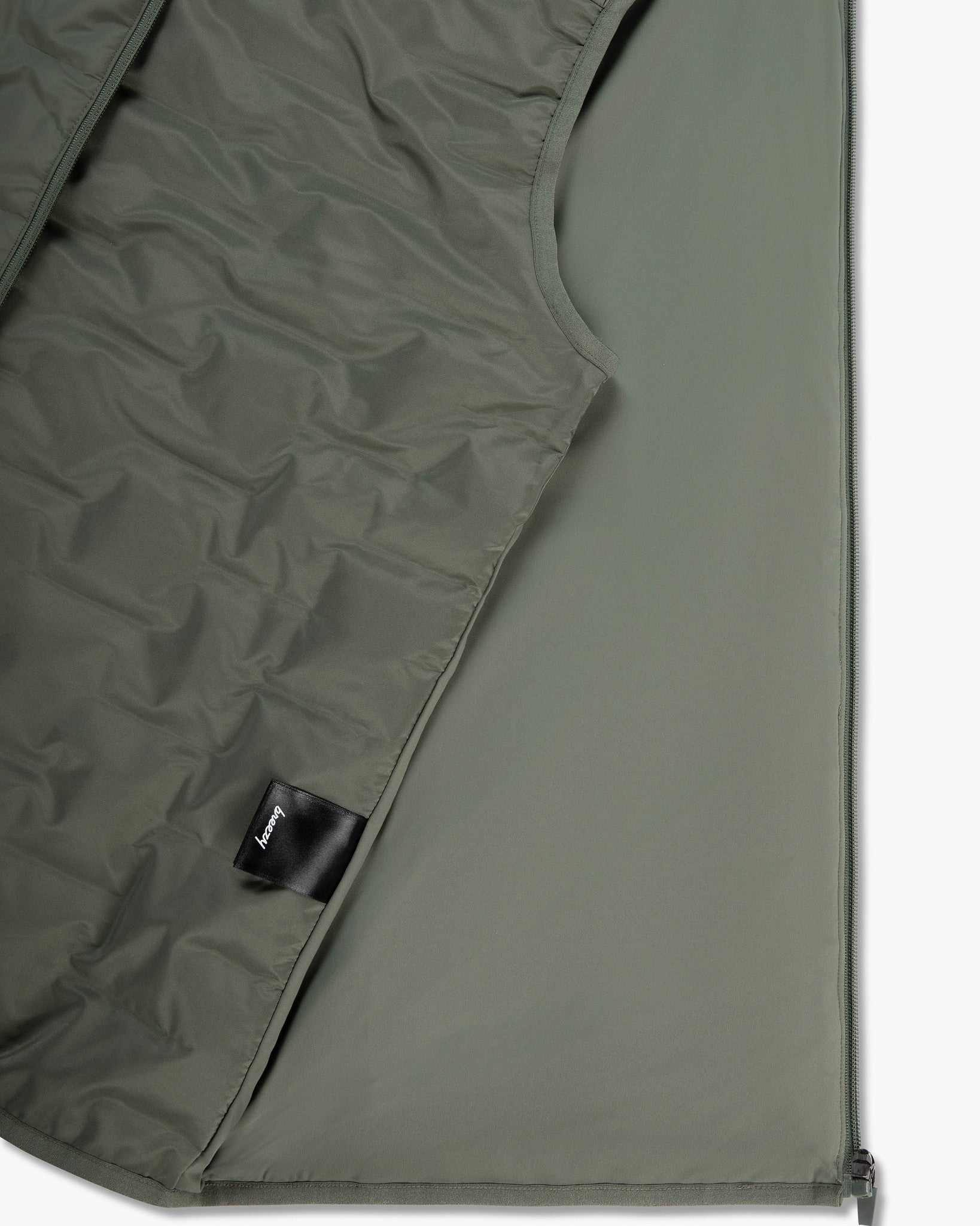 The Breezy Insulated Vest Olive - Breezy Golf