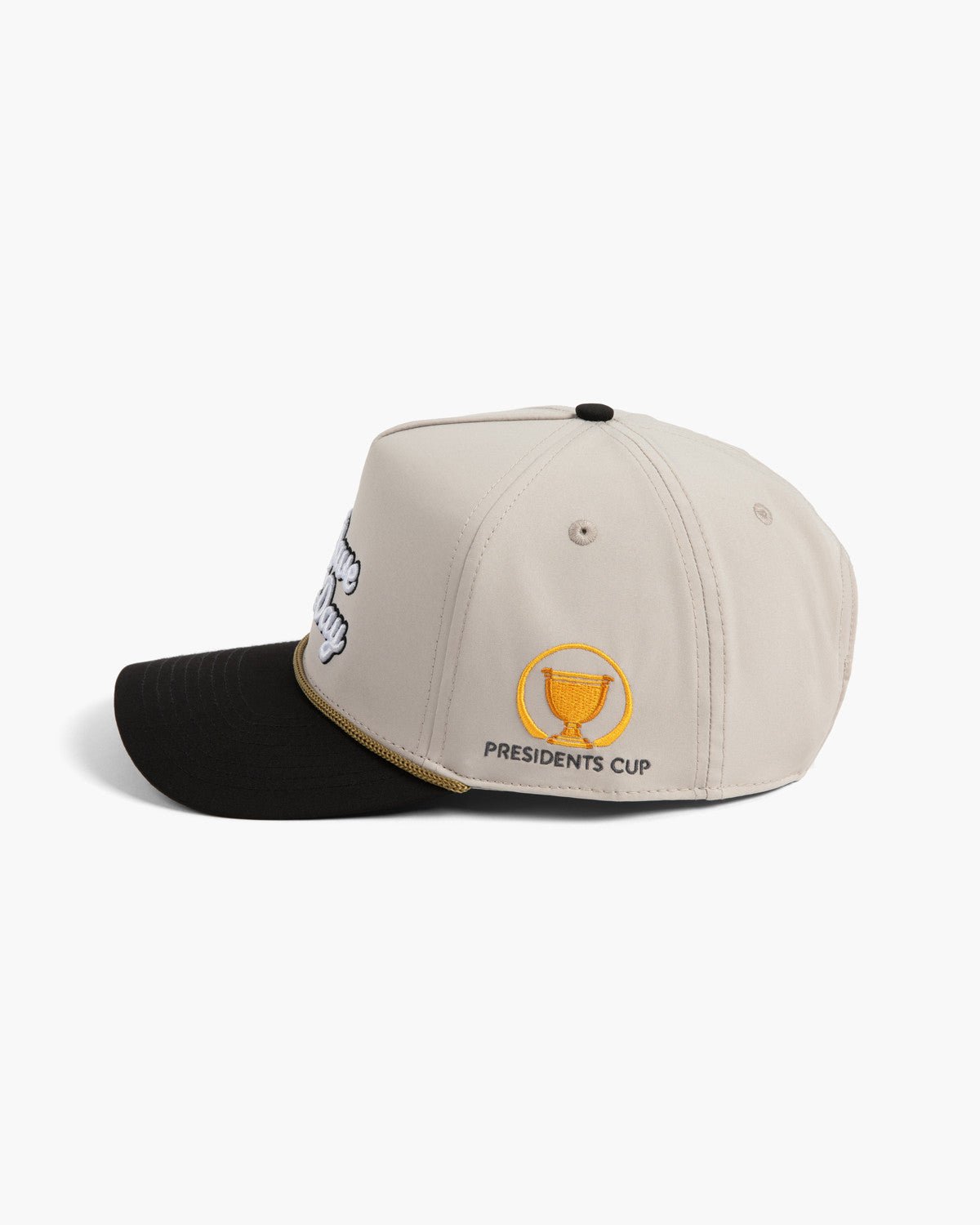 Have A Trophy Day Rope Hat Black - Breezy Golf
