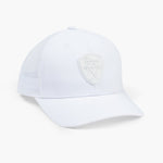 Have A Day Shield Meshback Hat White - Breezy Golf
