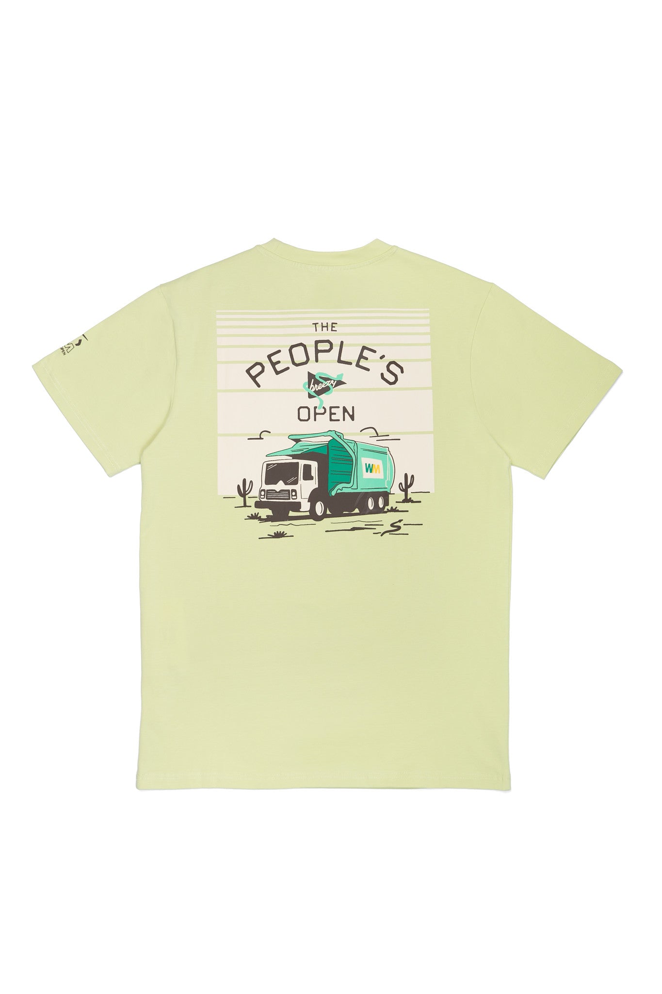 WM Phoenix Open x Breezy The People's Open Green T Shirt - Breezy Golf