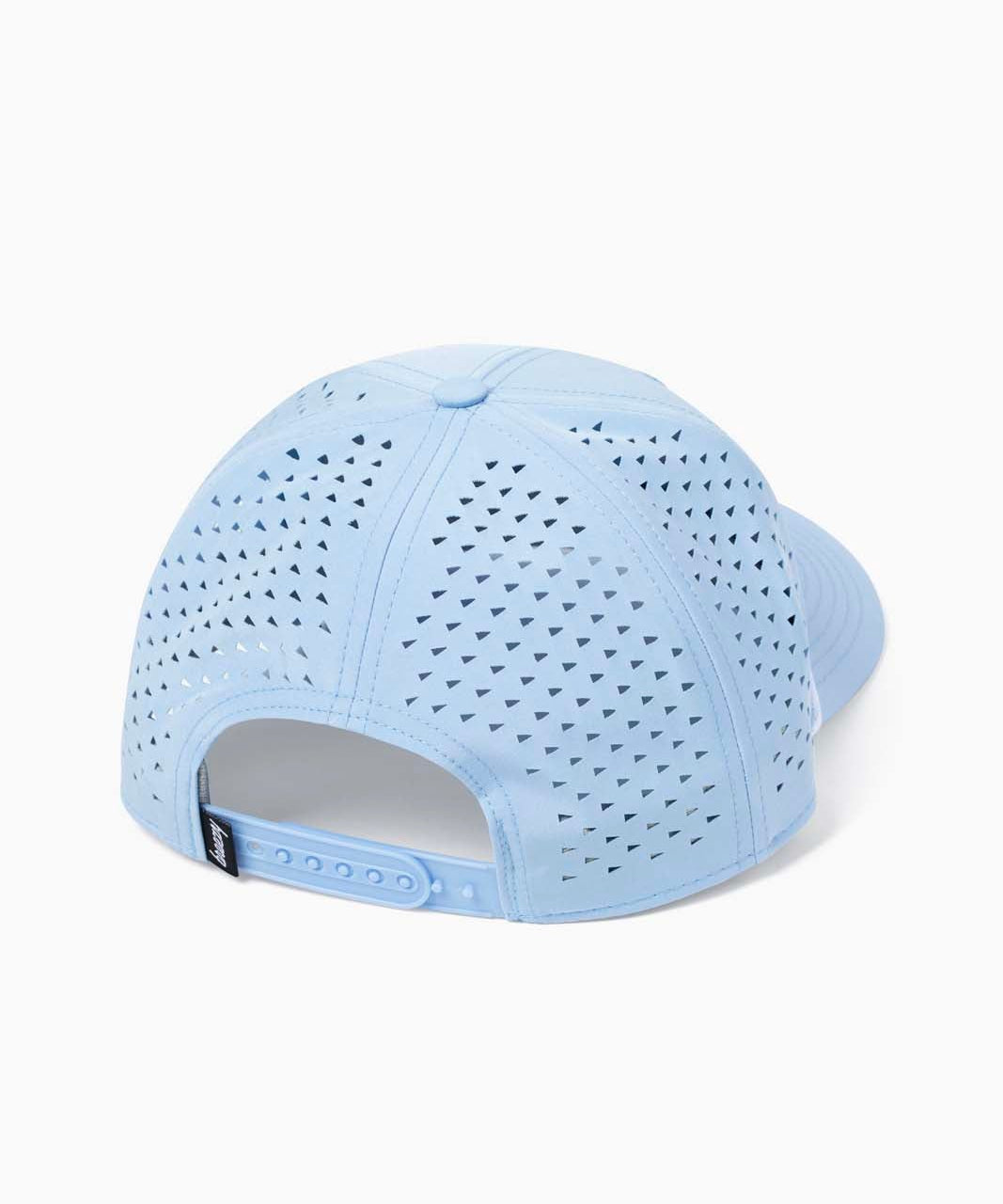 Have A Day Perforated Patch Hat - Blue - Breezy Golf