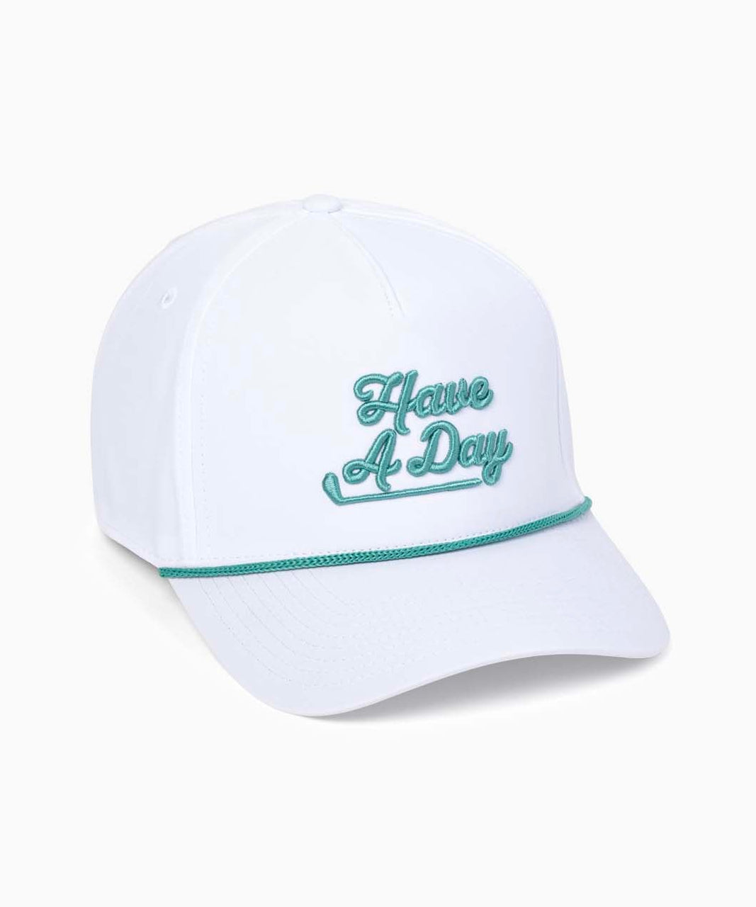 Have A Day Magnolia Green Rope Hat - Breezy Golf