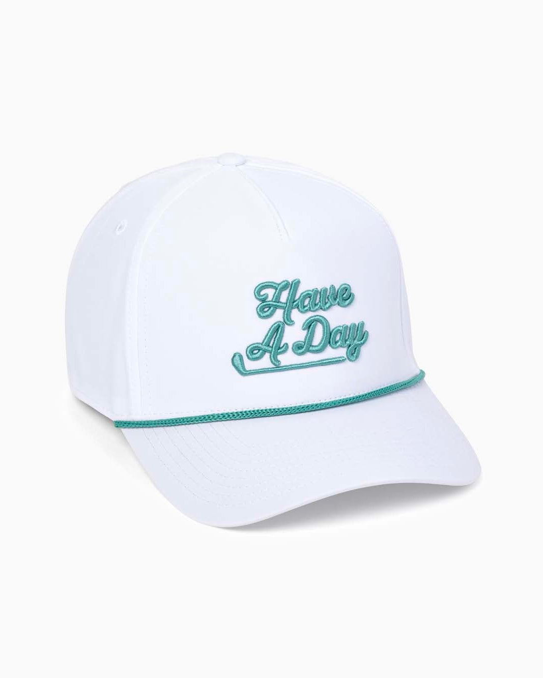 Have A Day Magnolia Green Rope Hat - Breezy Golf