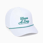 Have A Day Magnolia Green Rope Hat - Breezy Golf