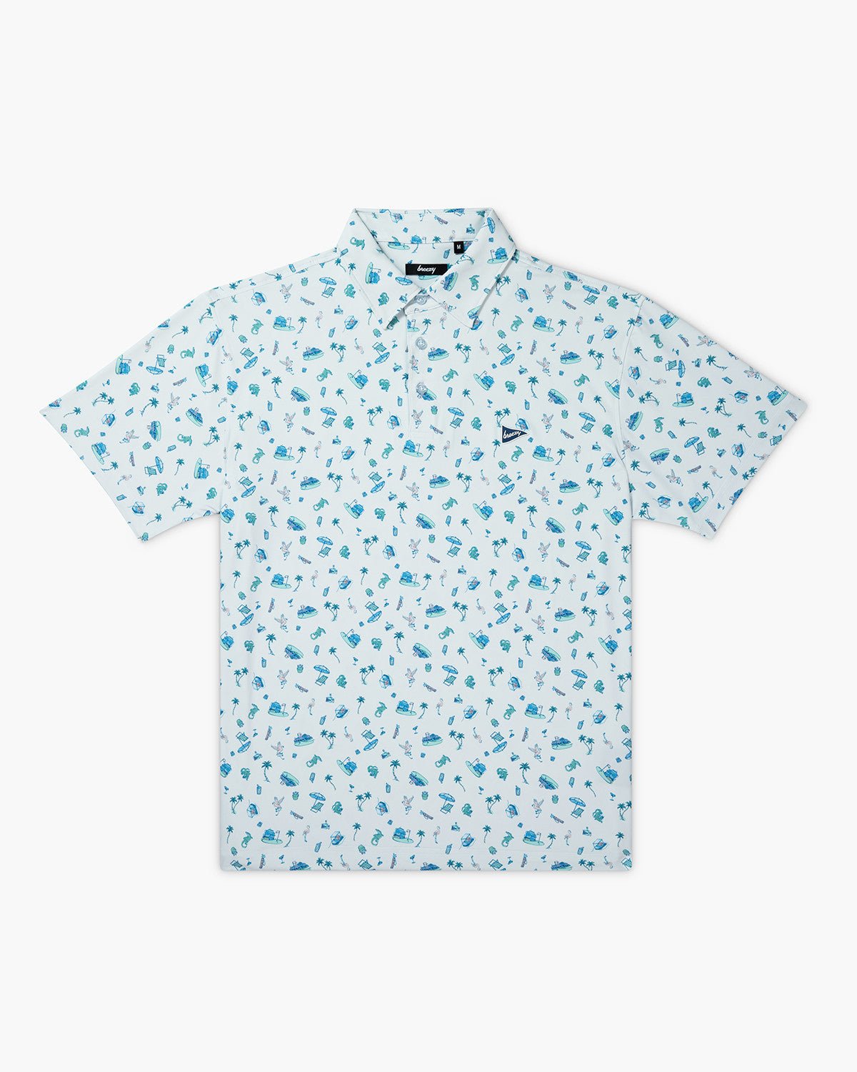 The Clubhouse Chillers Polo - Breezy Golf