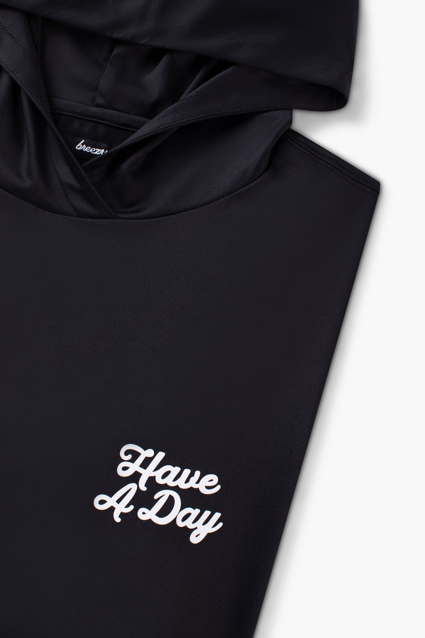 Range Hoodie Black | Breezy Golf | Performance Golf Apparel